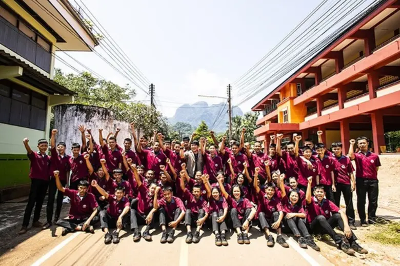 สถาบันเทคโนโลยีปทุมวัน ลงพื้นที่กาญจนบุรี ติดตามโครงการพัฒนาคุณภาพการศึกษาและการพัฒนาท้องถิ่น เพื่อเด็กชายขอบ