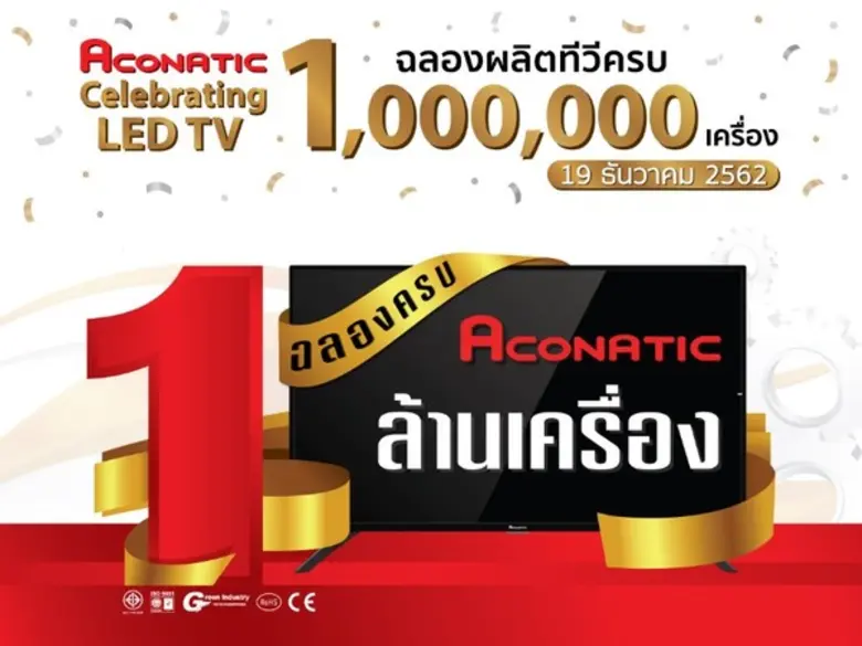 วันที่ 19 ธันวาคม 2562 : อะโคนาติก เครื่อ...