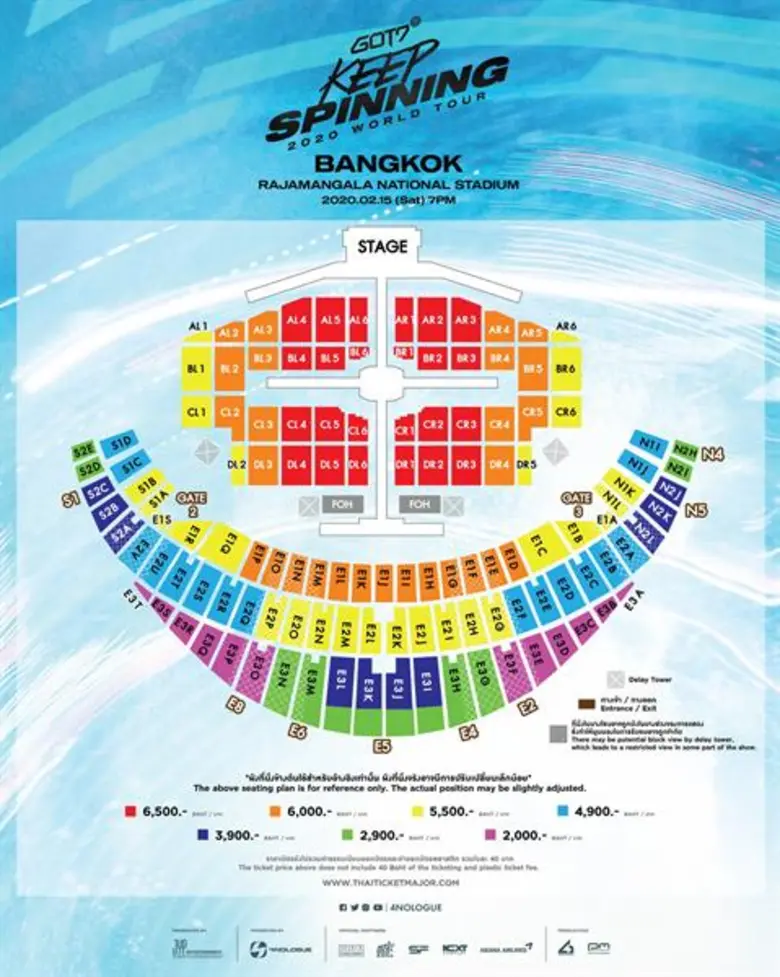 4NOLOGUE ประกาศ! คอนเสิร์ตครั้งประวัติศาสตร์ GOT7 2020 WORLD TOUR 'KEEP SPINNING’ ณ ราชมังคลากีฬาสถาน