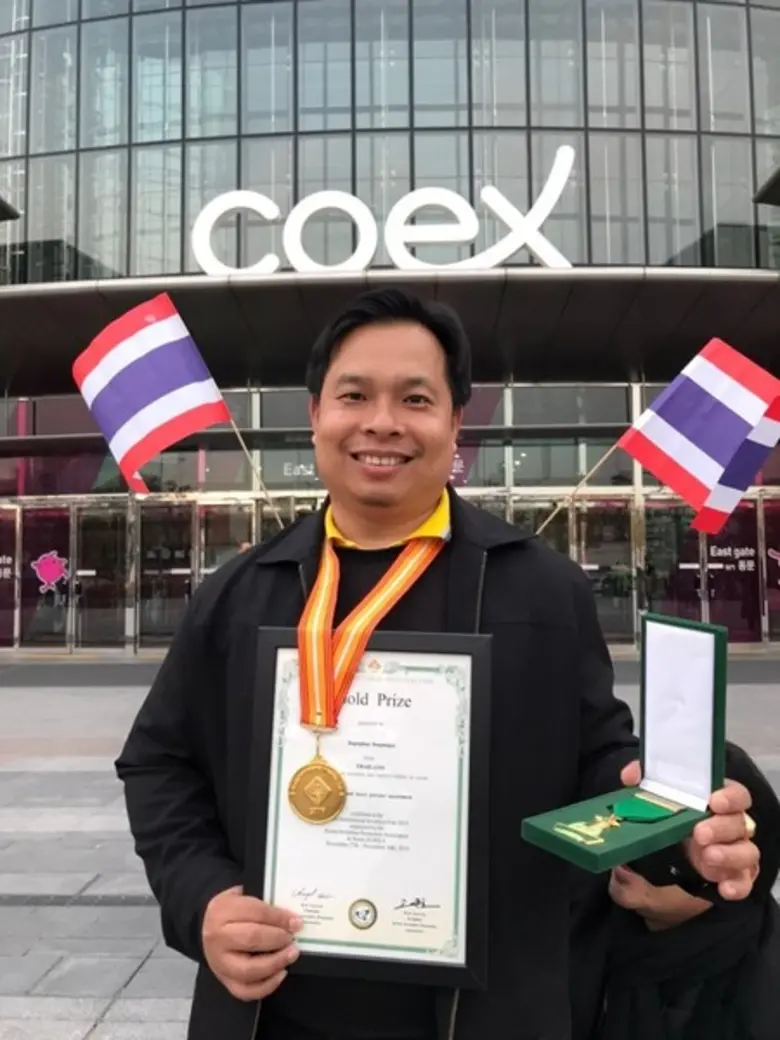 นักวิจัย มจพ. ปลื้ม คว้า 1 ทอง 2 ทองแดง งาน SIIF2019 กรุงโซล เกาหลีใต้