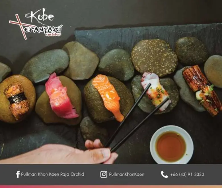 พบกับซูชิคุณภาพ สด ใหม่ พร้อมเสิร์ฟให้คุณ...