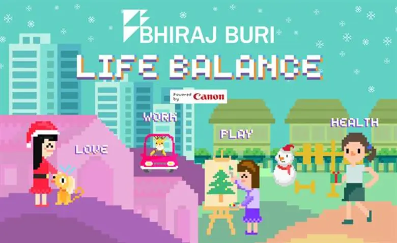 ภิรัชบุรี ตั้งเครื่องเล่นอินเตอร์แอคทีฟ ส่งเสริมแนวคิด Work-Life Balance เพื่อคนทำงานในอาคารภิรัชทาวเวอร์ฯ และ UBCII