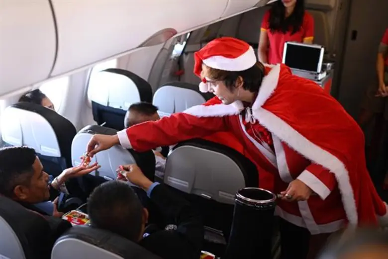 สายการบินไทยเวียตเจ็ทเปิดเที่ยวบินปฐมฤกษ์ อู่ตะเภา – โฮจิมินห์ เฉลิมฉลองช่วงเทศกาลคริสต์มาสและปีใหม่