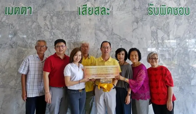 ผู้บริหาร และเพื่อนพนักงาน บริษัท เจริญโภคภัณฑ์อาหา...