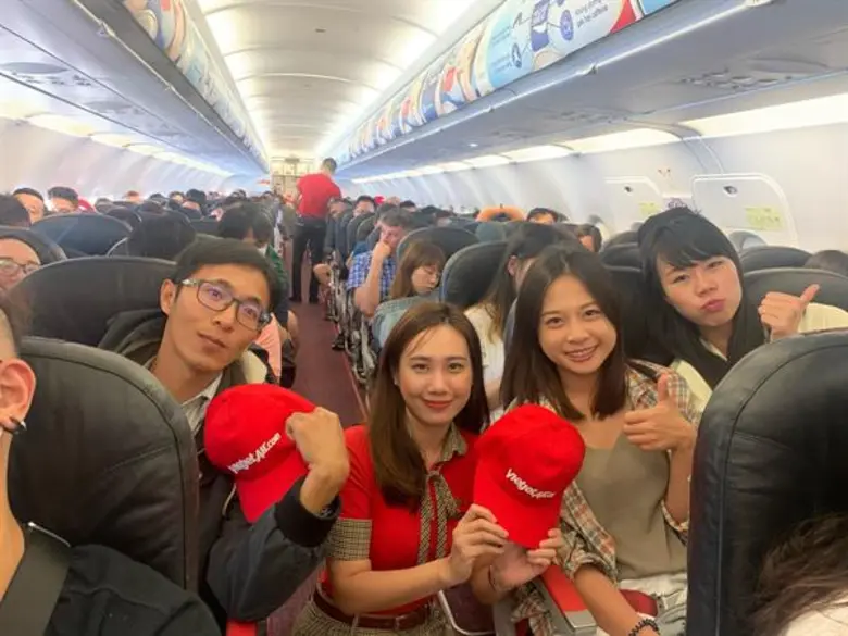 เวียตเจ็ทเปิด 3 เส้นทางบินใหม่ บินตรงเชื่อมดานัง สู่ไทเป สิงคโปร์ และฮ่องกง