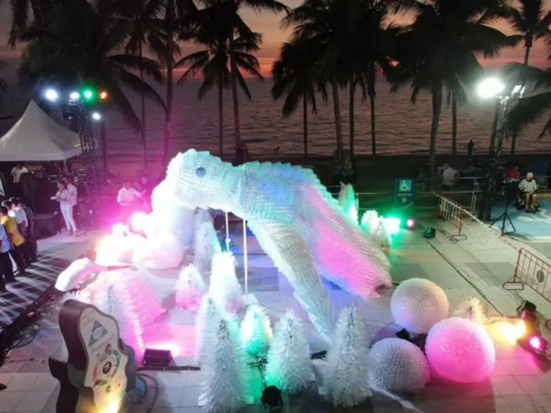 เปิดตัวประติมากรรมจากขวด PET “เต่ามะเฟืองแม่ลูก” ริมชายหาดพัทยา รณรงค์การท่องเที่ยวอย่างรับผิดชอบและกระตุ้นจิตสำนึกด้านสิ่งแวดล้อม