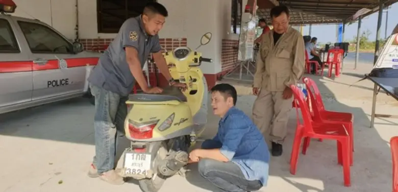 ภาพข่าว: สนพ.สระบุรี ร่วมรณรงค์ป้องกันและลดอุบัติเหตุทางถนน ช่วงเทศกาลปีใหม่ ประจำปี 2563