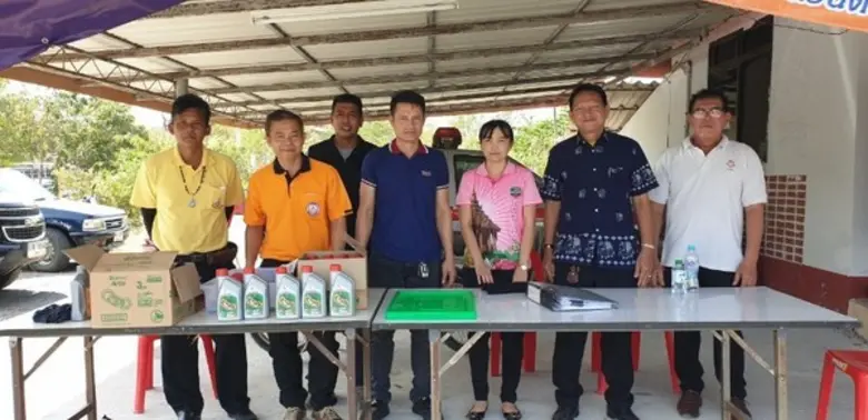 ภาพข่าว: สนพ.สระบุรี ร่วมรณรงค์ป้องกันและลดอุบัติเหตุทางถนน ช่วงเทศกาลปีใหม่ ประจำปี 2563