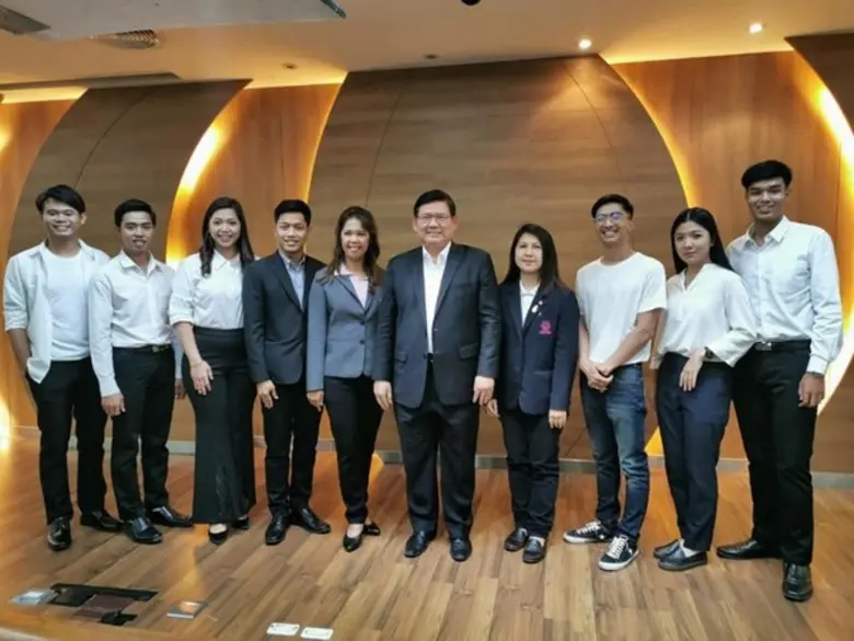 ม.ศรีปทุม ต้อนรับ รมต.อว.ร่วมบันทึกเทปโครงการ ”ยุวชนสร้างชาติ”