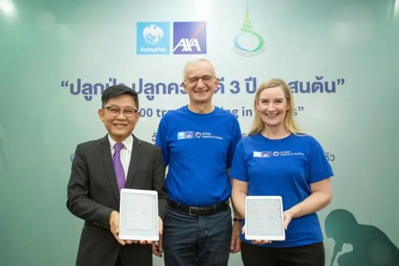 บริษัท กรุงไทย-แอกซ่า ประกันชีวิต จำกัด (มหาชน) ร่ว...