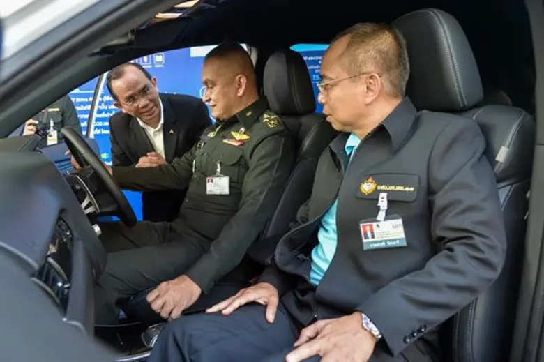 มิตซูบิชิ มอเตอร์ส ประเทศไทย จัดแสดงเทคโนโลยี เดนโด ไดร์ฟ เฮ้าส์ ที่สถาบันวิชาการป้องกันประเทศ