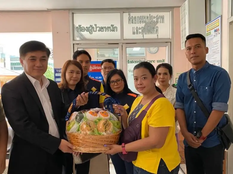 ภาพข่าว: ฟอลคอนประกันภัยดูแลค่ารักษาพยาบาลสูงสุด 5 ล้านบาท จากเหตุการณ์คนร้ายบุกปล้นร้านทอง จ. ลพบุรี