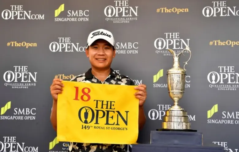 ภูมิ ศักดิ์แสนศิลป์ โปรกอล์ฟวัย 26 ปีจากจันทบุรี สุ...