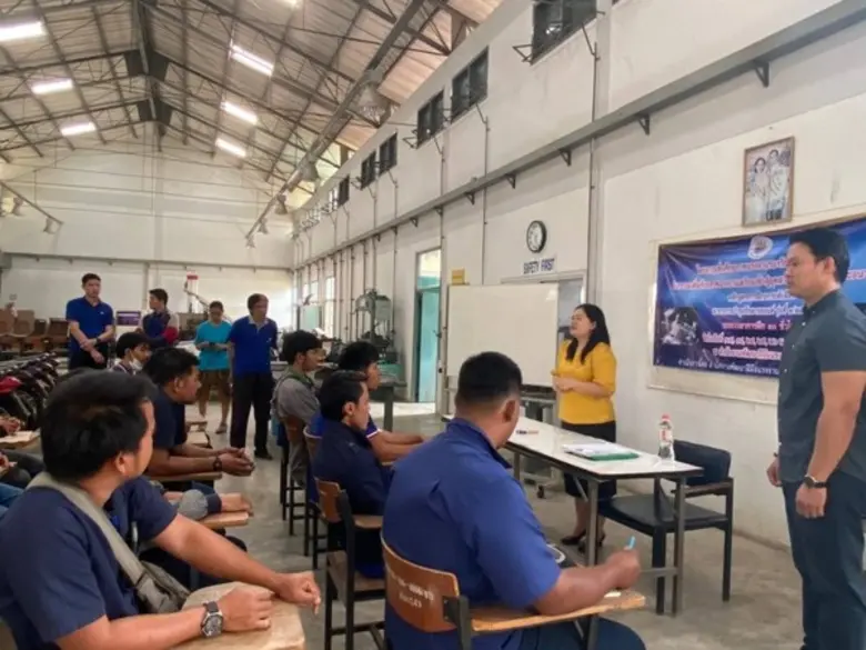 สำนักงานพัฒนาแรงงานลพบุรี ดำเนินการฝึกอบร...