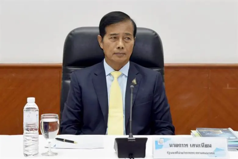 นายถาวร เสนเนียม รัฐมนตรีช่วยว่าการกระทรว...