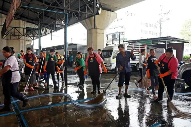 ซีพีเอฟ รวมพลังชาวงามวงศ์วาน ในกิจกรรม Big Cleaning Day "CP ร่วมใจ ใส่ใจ พัฒนาตลาดงามวงศ์วาน" สร้างสรรค์เพื่อคุณภาพชีวิตของชุมชน