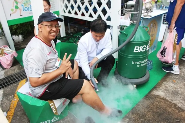 บีไอจีร่วมออกบูธงานวิ่ง Intania Chula Min...