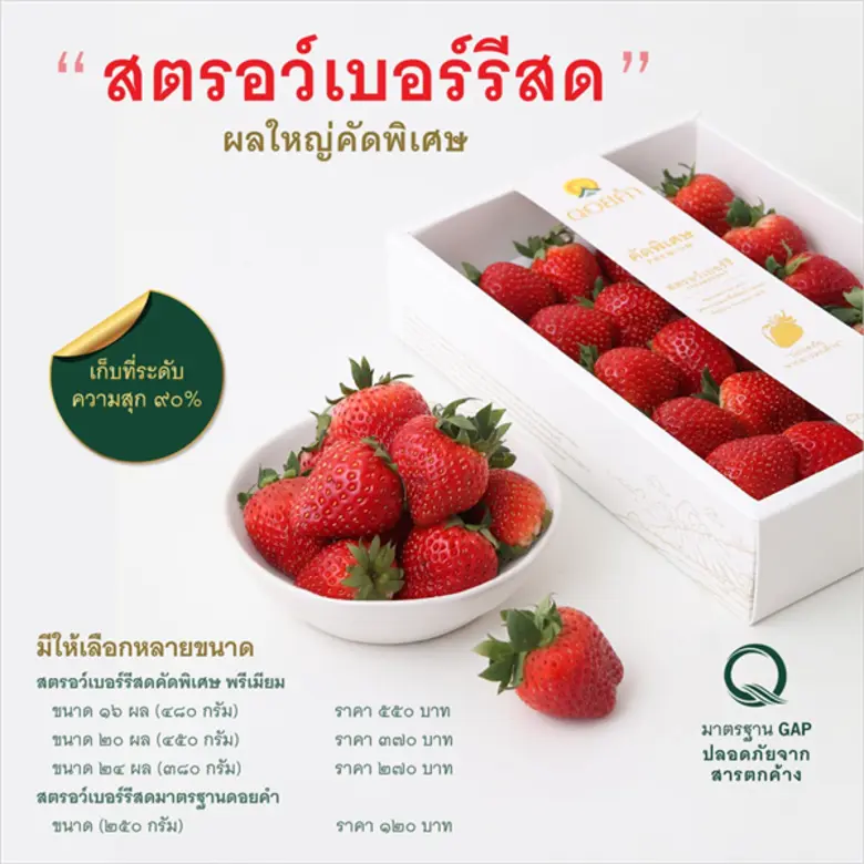 บริษัท ดอยคำผลิตภัณฑ์อาหาร จำกัด คัดสรรผล...