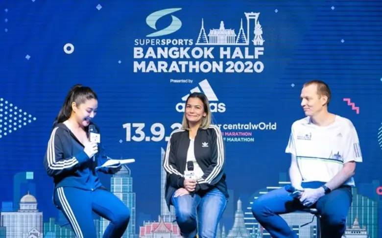 จอส ตุลยเทพร่วมงาน แถลงข่าวจัดงาน Supersports Bangkok Half Marathon 2020
