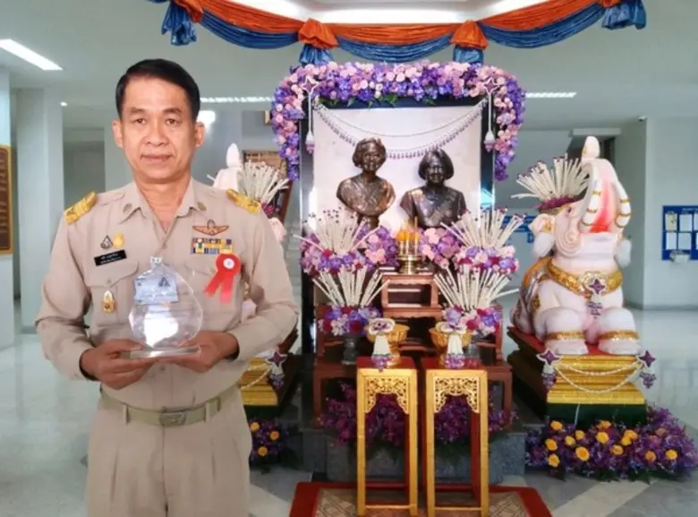 กรมพัฒนาฝีมือแรงงาน รับพระราชทานโล่ประกาศ...