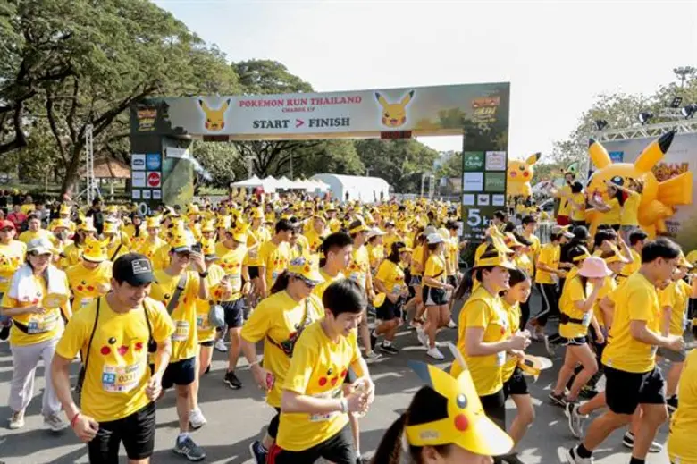 ศิลปินดารา ยกทัพวิ่งชาร์ตพลัง ใน “POKEMON RUN THAILAND” งานวิ่งสุดคิวท์ แจกความสดใส รับปี 2020
