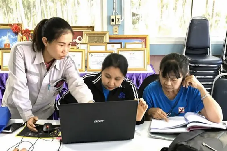 กลุ่มเหล็กสหวิริยาจัดกิจกรรมอบรมคอมพิวเตอ...