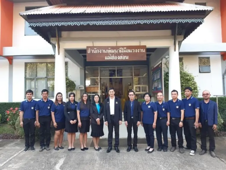 ที่ปรึกษารัฐมนตรีว่าการกระทรวงแรงงาน ตรวจเยี่ยมการทดสอบมาตรฐานฝีมือแรงงาน