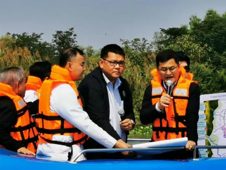 สทนช. ติดตามสถานการณ์ในแม่น้ำเจ้าพระยารับมือภัยแล้ง