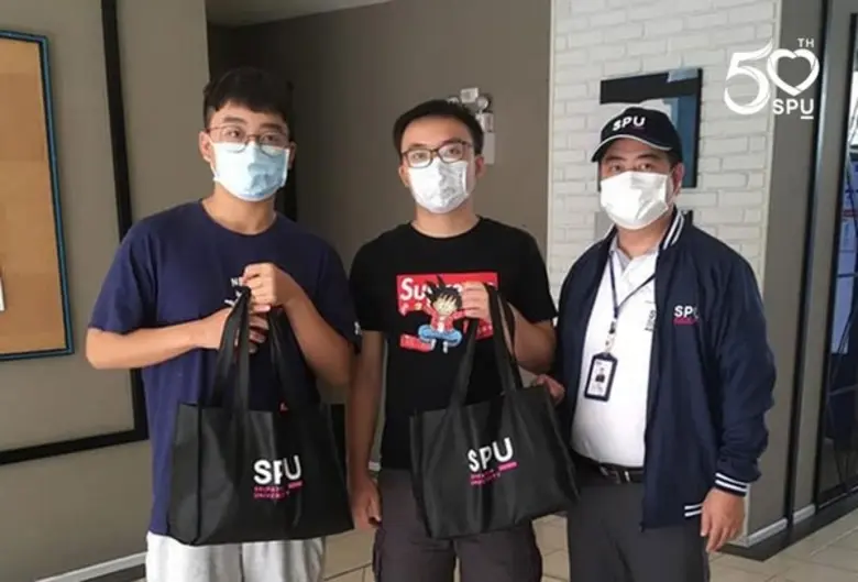 SPU ดีใจ หลังตรวจเยี่ยมดูแลนักศึกษาจีน วิ...