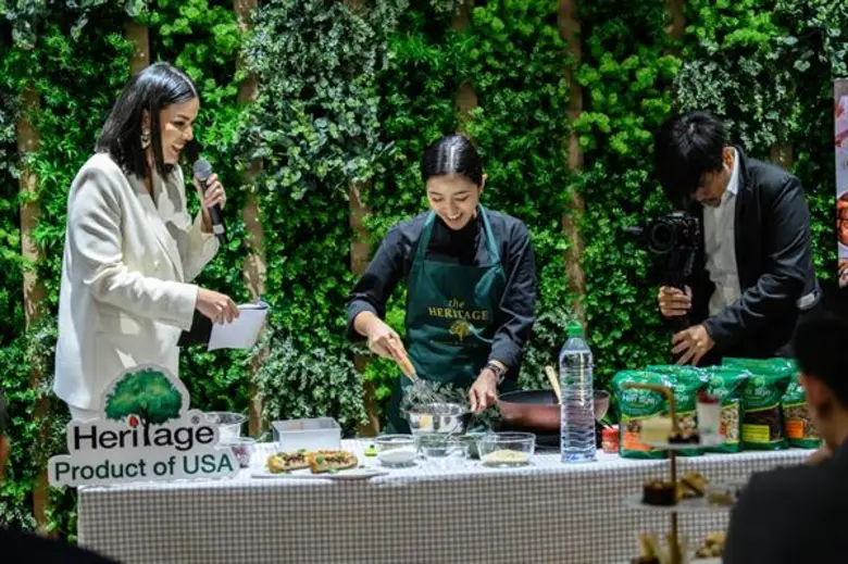 เครือเฮอริเทจ จัดงาน "Heritage Afternoon Tea Party in the USA" พร้อมส่งมอบถั่วจากสหรัฐอเมริกาสู่มื้ออาหารสุขภาพของชาวไทย