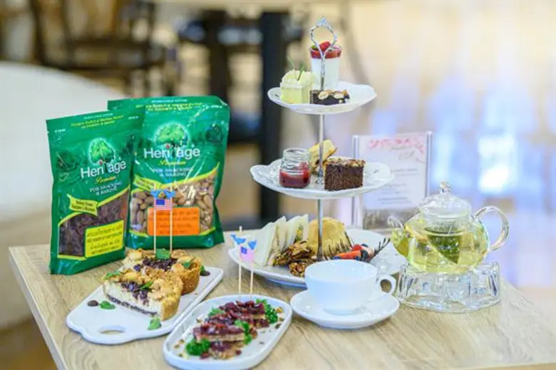 เครือเฮอริเทจ จัดงาน "Heritage Afternoon Tea Party in the USA" พร้อมส่งมอบถั่วจากสหรัฐอเมริกาสู่มื้ออาหารสุขภาพของชาวไทย