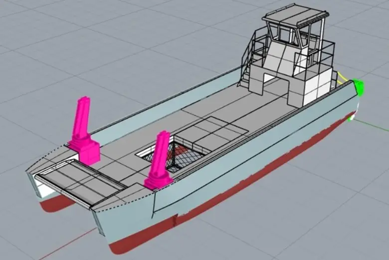 สถาบันเทคโนโลยีป้องกันประเทศวิจัยและพัฒนาสร้างต้นแบบเรืออเนกประสงค์เพื่อความมั่นคงทางทะเล
