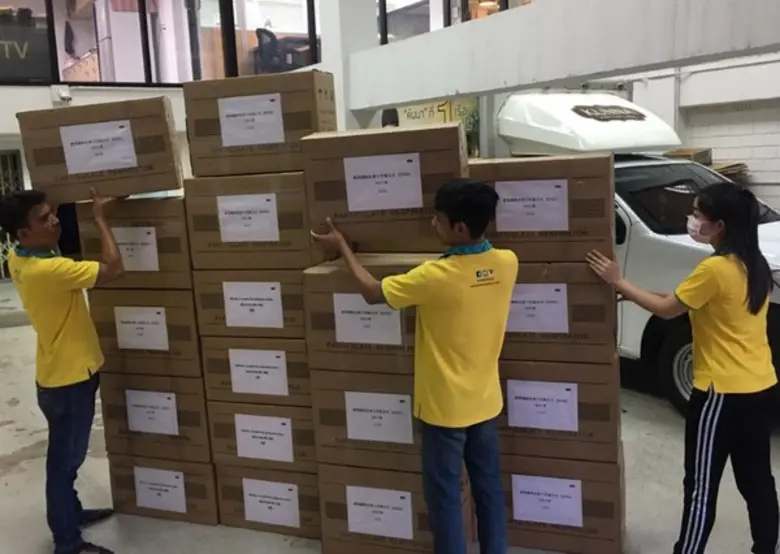 คันนา ส่งกำลังใจให้จีน ร่วมบริจาคหน้ากากอนามัย N95 จำนวน 13,600 ชิ้น