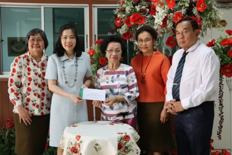 เพ็ญโฉม วสันตสิงห์ ประธานฝ่ายกิจกรรมสัมพั...