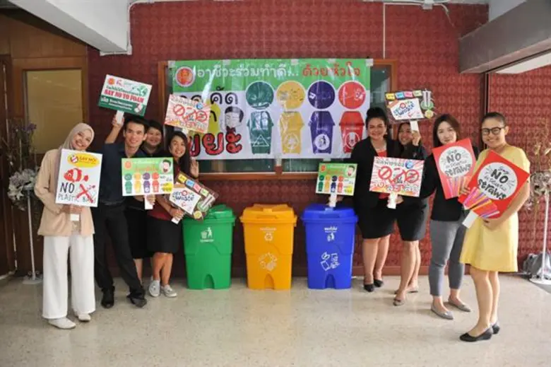 อาชีวะขานรับมาตรการลด และคัดแยกขยะ