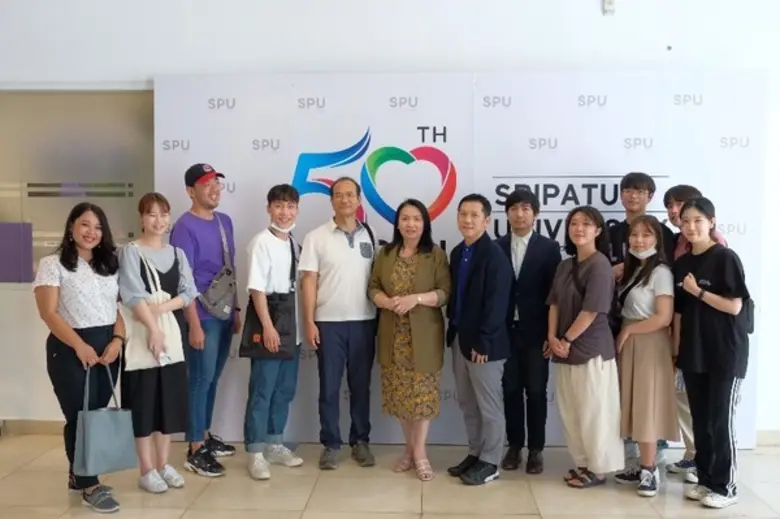 ม.ศรีปทุม ต้อนรับ มจธ.นำคณะ นศ.จากเกาหลี เข้าเยี่ยมชมและศึกษาดูงาน