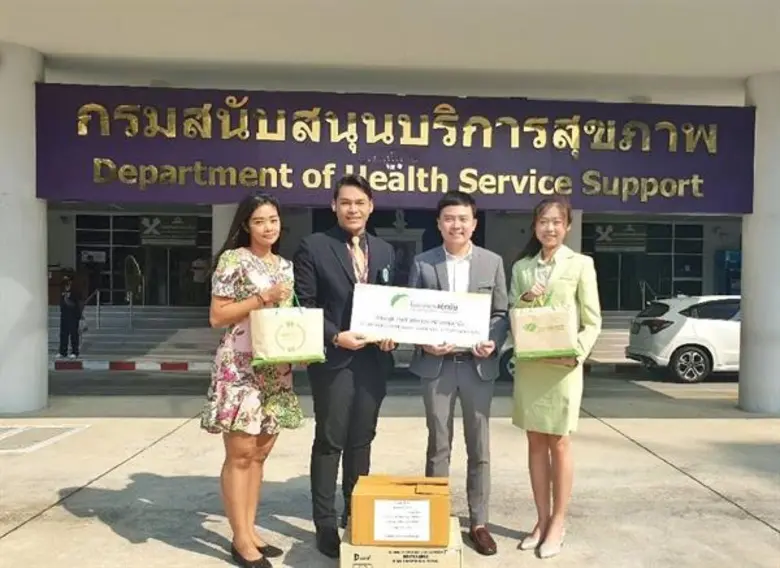 นายศักดิ์ธัช พัฒนปุญญาภิรมย์ (ที่ 2 จากขว...