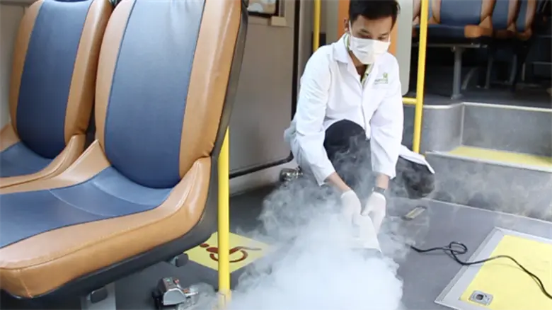 แบรนด์ดีไฮจีนิค จับมือ Smart Bus ฆ่าเชื้อโรคบนรถโดยสารครั้งแรกในประเทศไทย