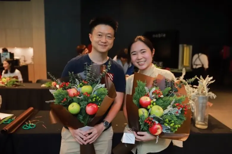 Noble ID ต้อนรับเทศกาลแห่งความรัก กับกิจกรรม FRUITbruary BOUQUET WORKSHOP
