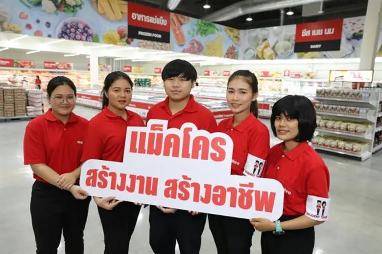 แม็คโคร จับมือสถาบันการศึกษาทั่วไทย พลิกโมเดลฝึกงานใหม่ ติวเข้มนักศึกษาฝึกงานสู่แรงงานคุณภาพ ลดโอกาสตกงาน เห็นเส้นทางอาชีพชัดเจน