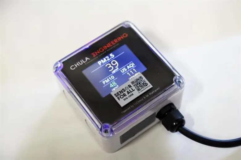 วิศวฯ จุฬาฯ ผนึกพลังภาครัฐและเอกชน นำร่องโครงการติดตั้งเซนเซอร์ ตรวจวัดปริมาณ PM 2.5 ทั่วกรุงเทพฯ และปริมณฑล