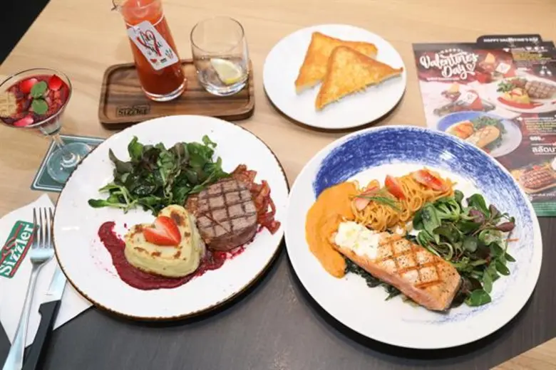 'ซิซซ์เล่อร์’ - คู่รักเซเลบริตี้ ชวนสวีทกับ 2 เมนูใหม่ “แฮปปี้ วาเลนไทน์ เดย์” สุดลิมิเต็ดสร้างสรรค์เฉพาะเดือนแห่งความรัก