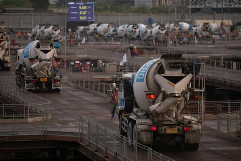 วัน แบงค็อก ประกาศความสำเร็จการเทคอนกรีตในส่วนของฐานราก ที่ยิ่งใหญ่ที่สุดในประวัติศาสตร์ภูมิภาคเอเชียตะวันออกเฉียงใต้