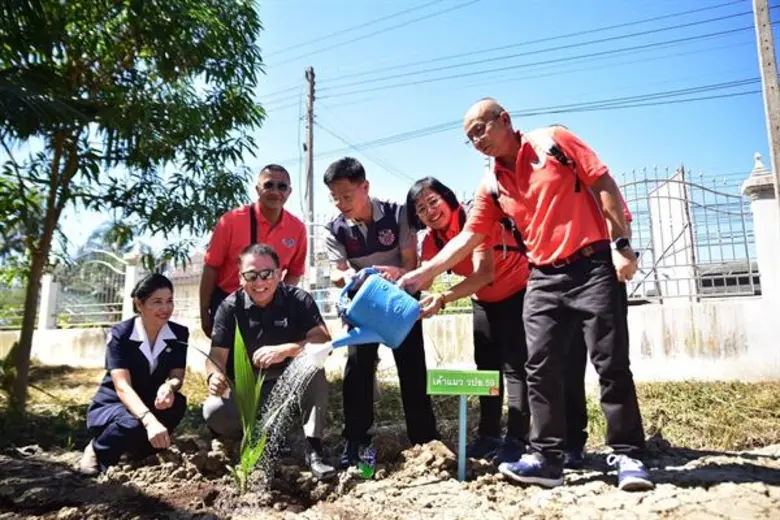 CIMB THAI ติดปีก เติมฝัน ส่งมอบโครงการเกษตรอาหารกลางวัน ห้องสมุดยุคใหม่ และอุปกรณ์ดนตรีสากล รร.สกลวิสุทธิ ต.บางกุ้ง อ.บางคนที จ.สมุทรสงคราม