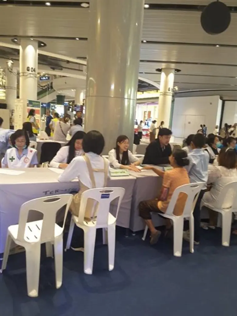 จิตเวชโคราช “เพิ่มจุดบริการคลินิกหมอใจ” ในห้างเทอร์มินอล 21 จัดทีมเอ็มแคทเดินเยี่ยมให้กำลังใจทั่วถึงทุกชั้น