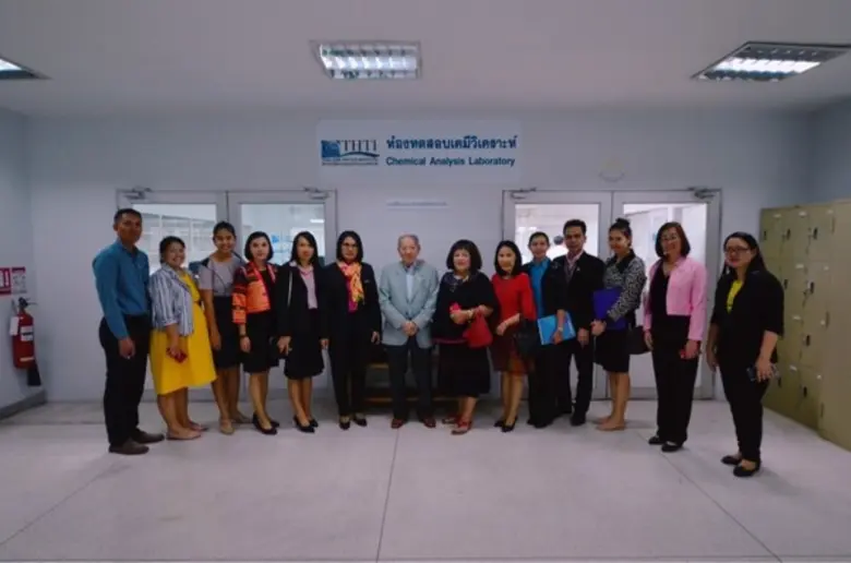 สถาบันพัฒนาอุตสาหกรรมสิ่งทอ ให้การต้อนรับ...