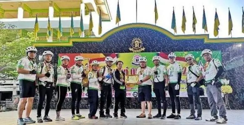 จักรยานอาสากู้ชีพ สนับสนุนดูแลผู้เข้าร่วม...