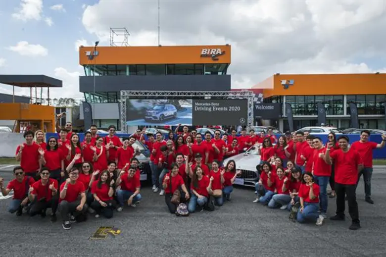 Mercedes-Benz highlights its global leadership in the automobile industry, bringing as many as 24 models of its luxurious cars to feature in the safe driving event “Mercedes-Benz Driving Events 2020” at Bira Circuit in Pattaya.