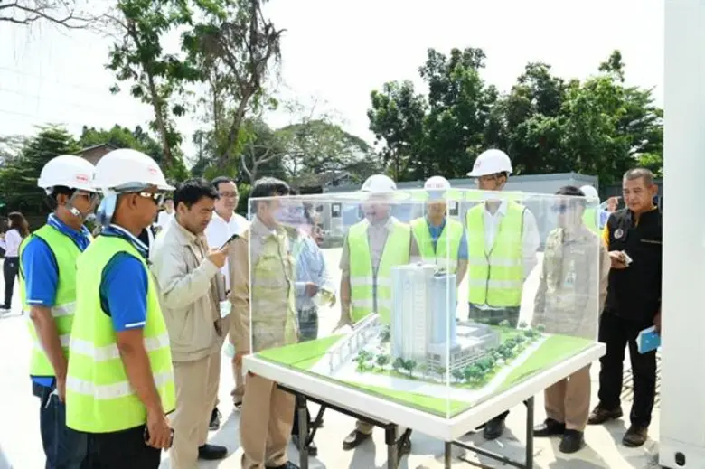 สทนช.คุมสร้างตึกที่ทำการใหม่เคร่งครัด เผยผลตรวจ PM. 2.5 ฉลุย เดินหน้าก่อสร้างแล้วเสร็จตามแผนปี 64