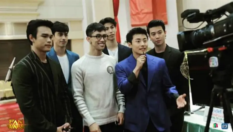 การมาปรากฎตัวในรายการ "Fanwars ดาวปั้นดาว...